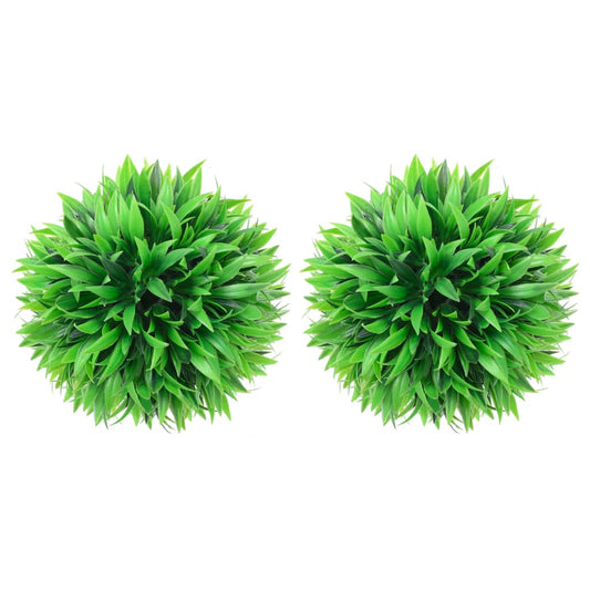 Bolas de buxos artificiais 2 pcs 20 cm