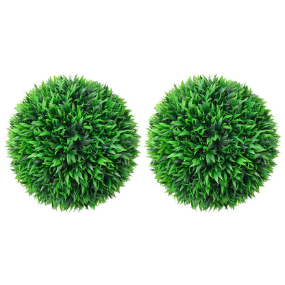 Bolas de buxos artificiais 2 pcs 47 cm