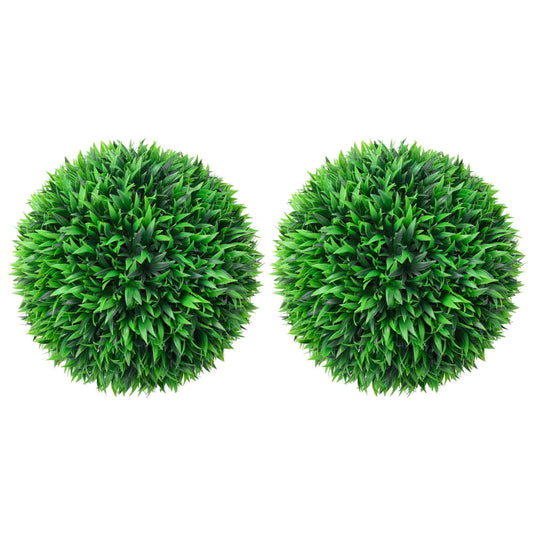 Bolas de buxos artificiais 2 pcs 47 cm