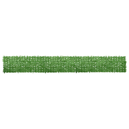 Tela de varanda com folhas verde 600x75 cm