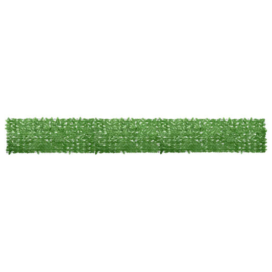 Tela de varanda com folhas verde 600x75 cm