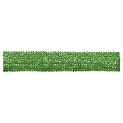 Tela de varanda com folhas verdes 600x100 cm