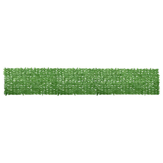 Tela de varanda com folhas verdes 600x100 cm