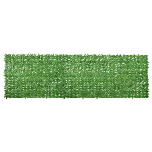 Tela de varanda com folhas verdes 600x150 cm