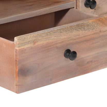 Móvel de TV madeira de acácia maciça