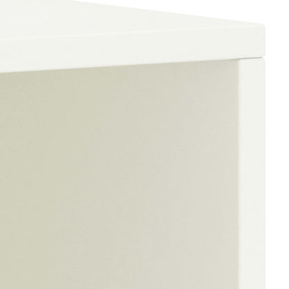 Mesa de cabeceira 35x30x40 cm madeira de pinho maciça branco
