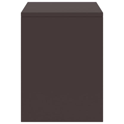 Mesas de cabeceira 2pcs 35x30x40cm pinho maciço castanho-escuro