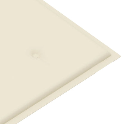 Banco de jardim 2 lugares c/ almofadão 120 cm eucalipto maciço