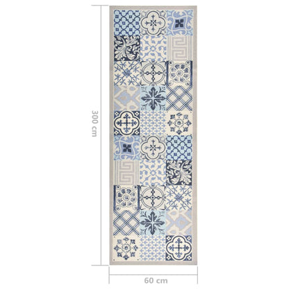 Tapete de cozinha lavável com design Mosaico 60x300 cm