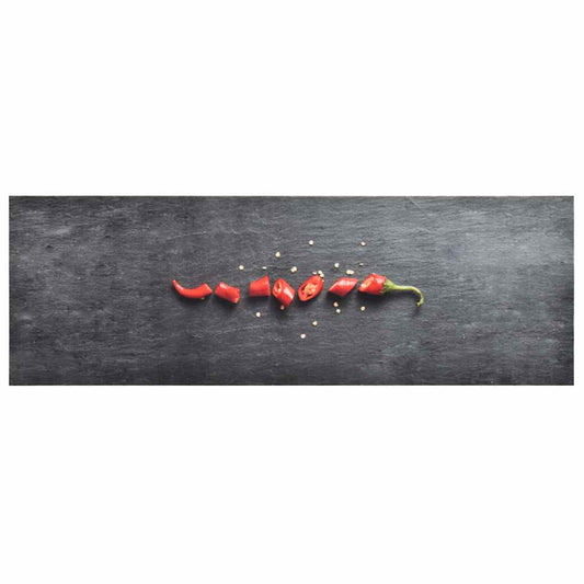 Tapete de cozinha lavável com design malagueta 60x180 cm