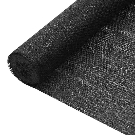 Rede de ocultação para privacidade PEAD 75 g/m² 1x25 m preto