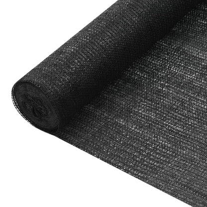 Rede de ocultação para privacidade PEAD 75 g/m² 2x10 m preto