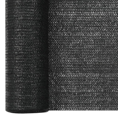 Rede de ocultação para privacidade PEAD 75 g/m² 3,6x10 m preto