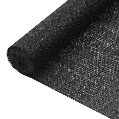 Rede de ocultação para privacidade PEAD 75 g/m² 3,6x25 m preto