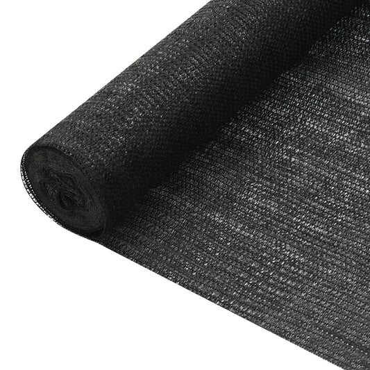 Rede de ocultação para privacidade PEAD 75 g/m² 3,6x25 m preto