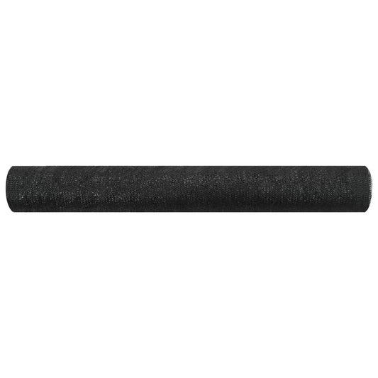 Rede de ocultação para privacidade PEAD 75 g/m² 3,6x25 m preto