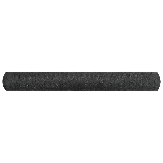 Rede de ocultação para privacidade PEAD 195 g/m² 1x25 m preto