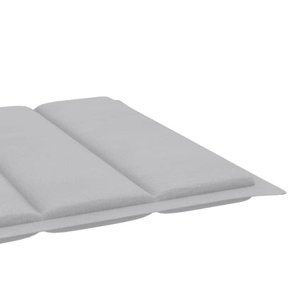 Espreguiçadeira com mesa e almofadão madeira de teca maciça