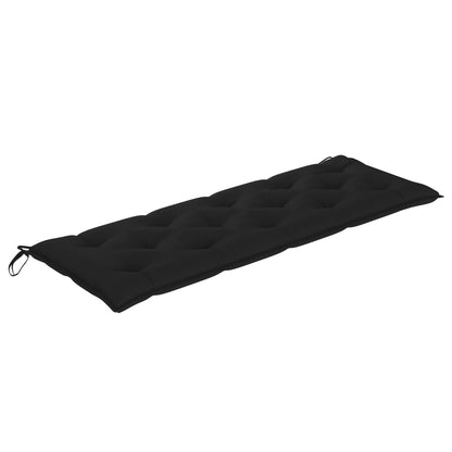 Banco de jardim empilhável c/ almofadão 159 cm teca maciça