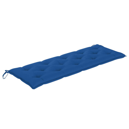 Banco de jardim empilhável c/ almofadão 159 cm teca maciça