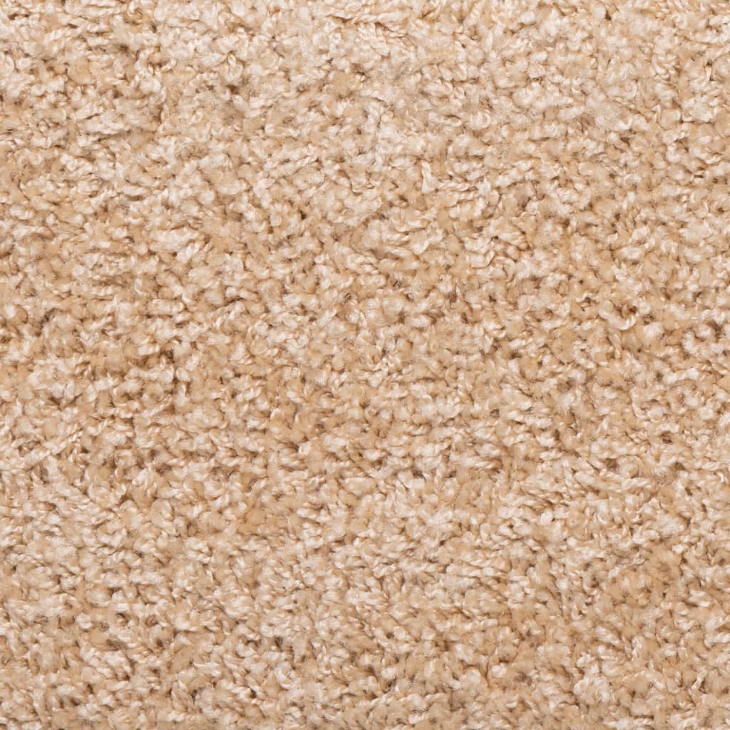 Tapetes de escada 15 peças 65x21x4 cm dourados com borda retangular