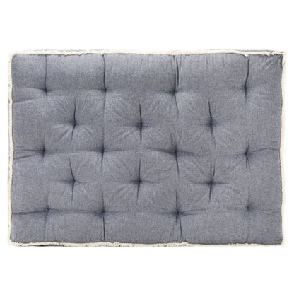 Almofadão para sofá de paletes 120x80x10 cm azul