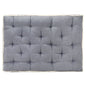 Almofadão para sofá de paletes 120x80x10 cm azul