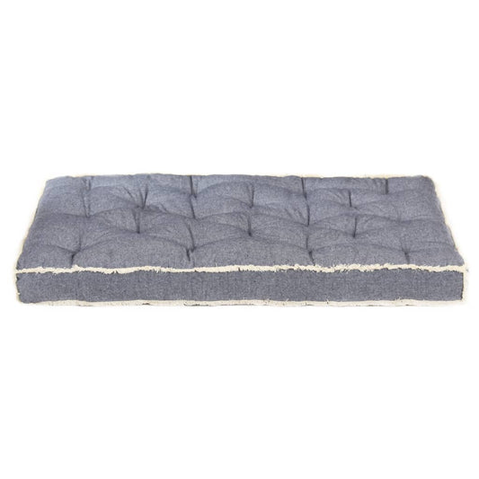 Almofadão para sofá de paletes 120x80x10 cm azul