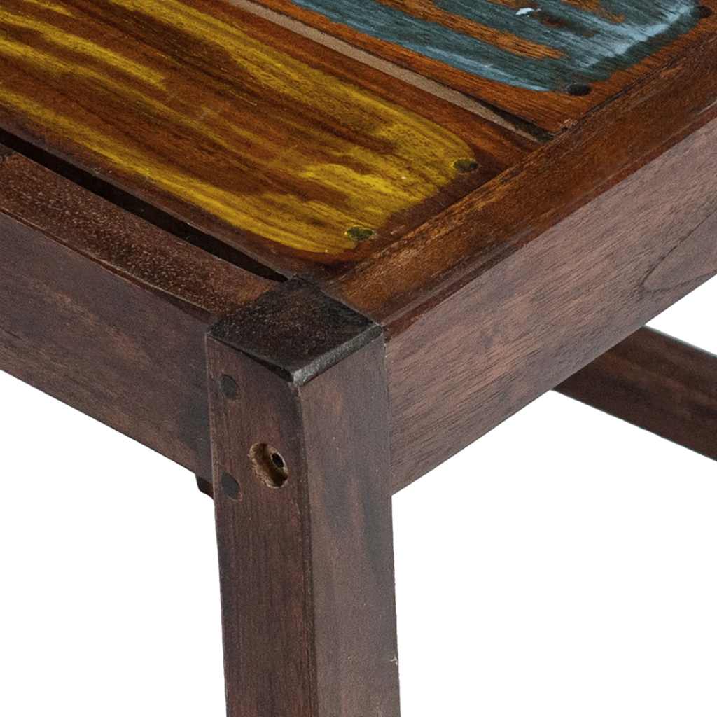 Cadeiras de jantar 2 pcs madeira recuperada maciça