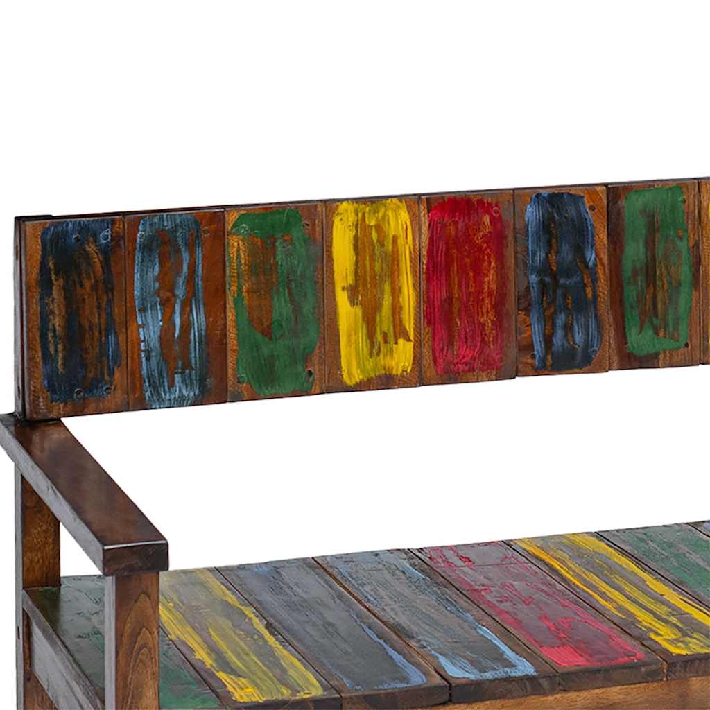 Cadeiras de jantar 4 pcs madeira recuperada maciça