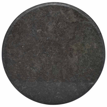Tampo de mesa Ø60x2,5 cm mármore preto