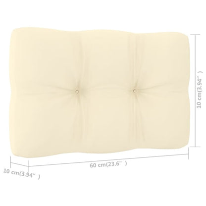 3 pcs conjunto lounge de jardim com almofadões pinho impregnado