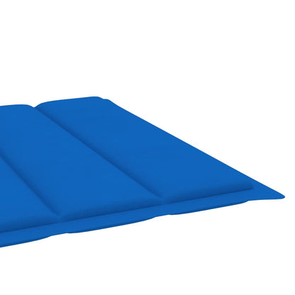 Espreguiçadeira de jardim com mesa e almofadão pinho impregnado