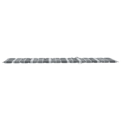 Espreguiçadeira de jardim com mesa e almofadão pinho impregnado