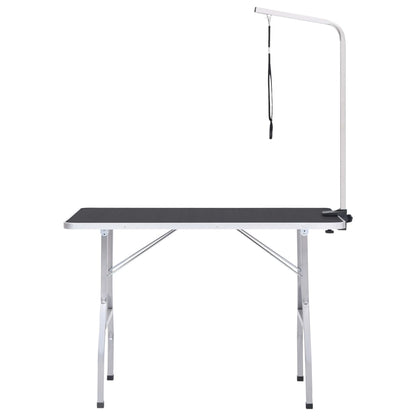Mesa de grooming ajustável para cães com 1 laço