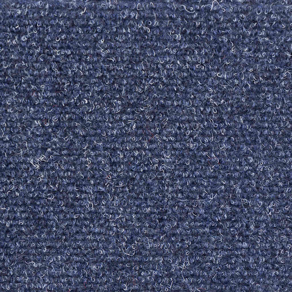 Tapetes de escada autoadesivos 5 peças 56x17x3 cm azul meia-lua