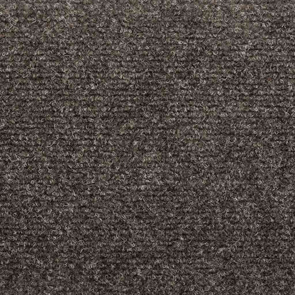 Tapetes de escada autoadesivos 5 peças 65x21x4 cm antracite semicircular grande