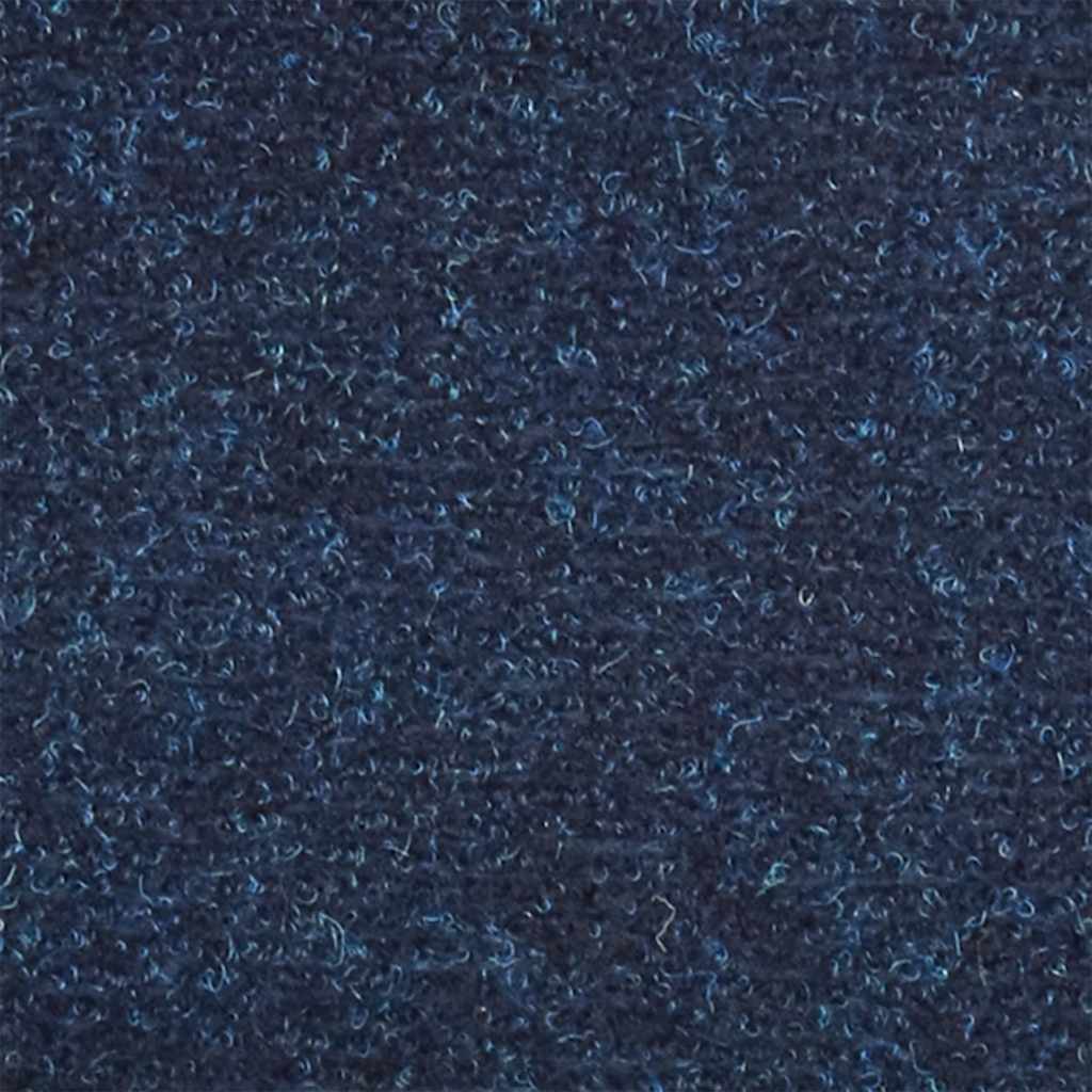 Tapetes de escada autoadesivos 10 peças 65x21x4 cm azul marinho semicircular grande