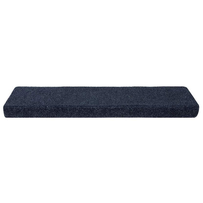 Tapetes de escada autoadesivos 5 peças 65x21x4 cm antracite borda retangular