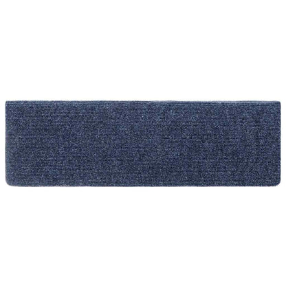 Tapetes de escada autoadesivos 5 peças 65x21x4 cm antracite borda retangular