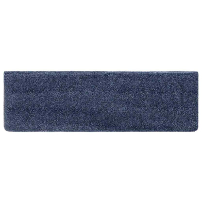 Tapetes de escada autoadesivos 10 peças 65x21x4 cm antracite borda retangular