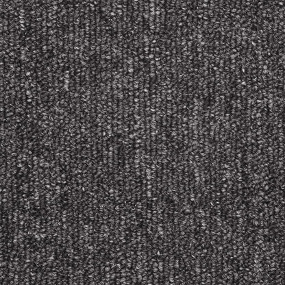 Tapetes de escada 10 peças 56x17x3 cm antracite semicircular