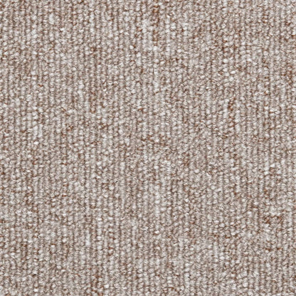 Tapetes de escada 10 peças 56x17x3 cm marrom claro semicircular