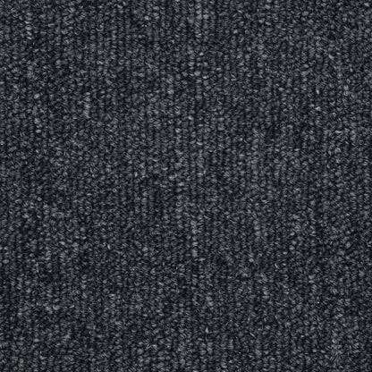 Tapetes de escada 10 peças 65x24x4 cm cinza escuro semicircular grande