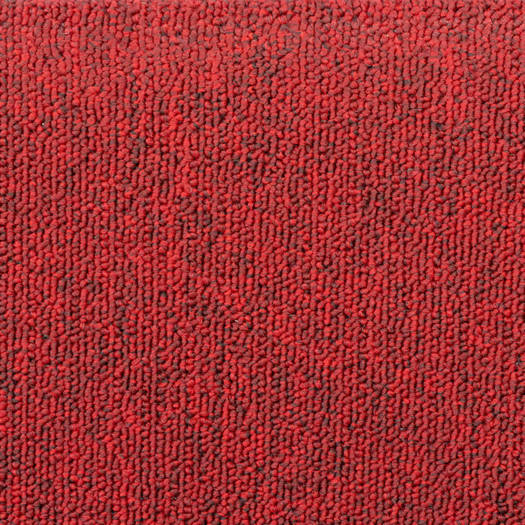 Tapetes de escada 10 peças 65x24x4 cm Bordeaux meio redondo grande