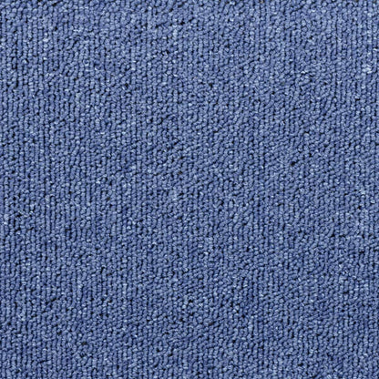 Tapetes de escada 10 peças 65x24x4 cm azul semicircular grande