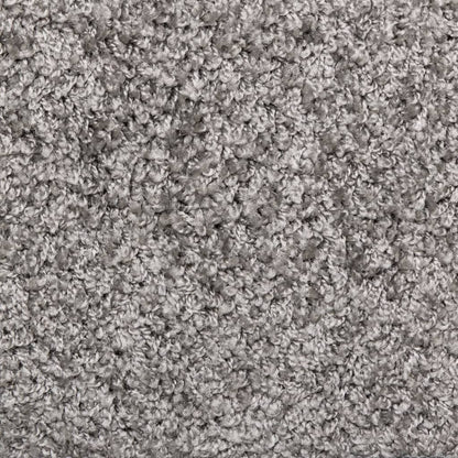 Tapetes de escada 10 peças 65x21x4 cm cinza com borda retangular