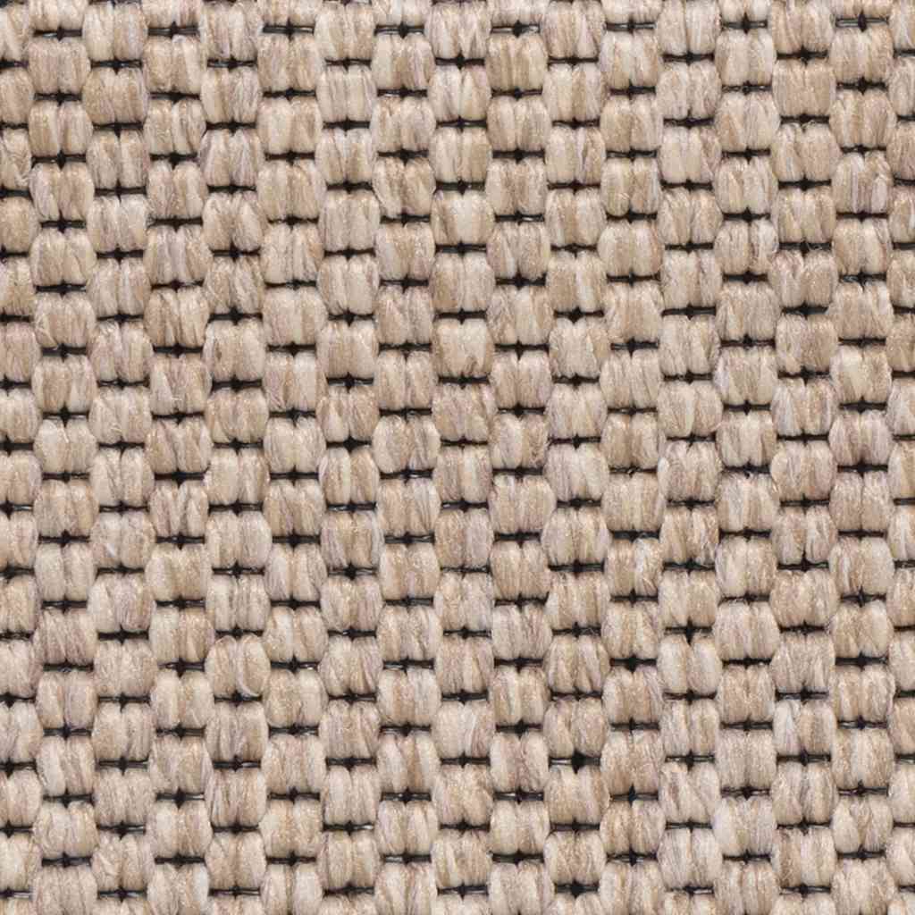 Tapetes escada adesivos aspeto sisal 15pcs 56x17x3cm bege-claro