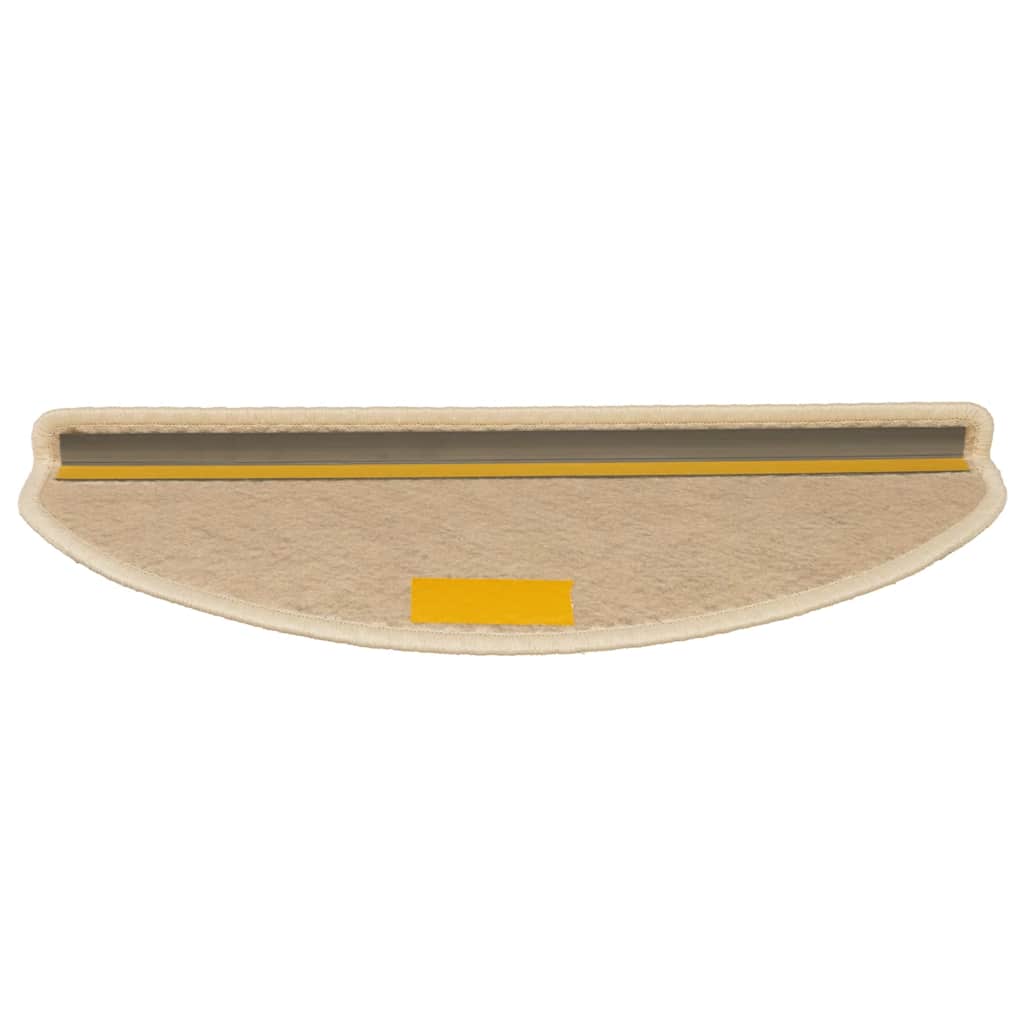 Tapetes escada adesivos aspeto sisal 15 pcs 65x21x4 cm berbere