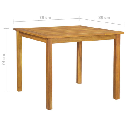 5 pcs conjunto de jantar para jardim preto